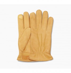 UGG 3 Point Kozene Rukavice Panske Hnede | SK-238PFJSYA
