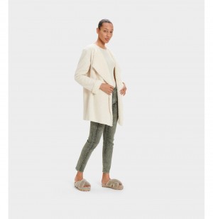 UGG Abriana Shawl Kardigan Damske Krém | SK-493DPYUAR