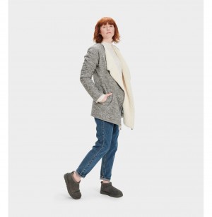 UGG Abriana Shawl Kardigan Damske Siva | SK-052CPHILW