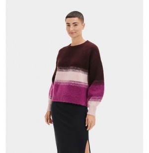 UGG Alessa Crewneck Svetre Damske Ruzove Viacfarebný | SK-178HBORNS