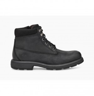 UGG Biltmore Stredne Plain Spicou Chukka Topanky Panske Čierne | SK-958QVNMHT