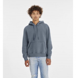 UGG Charles Mikina s Kapucnou Panske Modre | SK-874SJRIKE