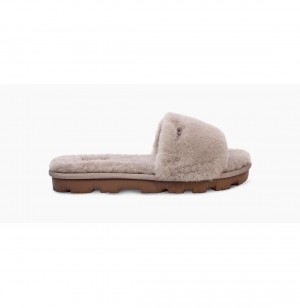 UGG Cozette Slapky Papuce Damske Siva Biele | SK-326GNLIHV