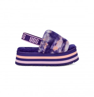UGG Disco Marble Slapky Papuce Damske Nachový | SK-893FHMIAQ