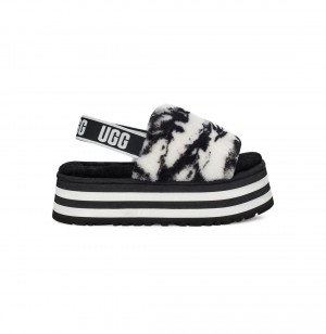 UGG Disco Marble Slapky Papuce Damske Čierne | SK-254CHFLBX