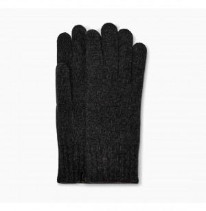 UGG Eastwood Rib Knit Rukavice Panske Čierne | SK-971KBOMLX