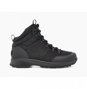 UGG Emmett Stredne Chukka Topanky Panske Čierne | SK-782IJYDRQ
