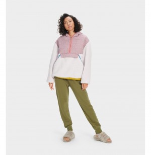 UGG Ericka Relaxed Jogger Nohavice Damske Olivovo Zelená | SK-275DZCRHB
