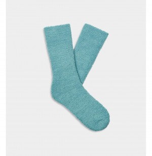 UGG Fincher Ultra Cozy Crew Ponozky Panske Námornícka Modrá Modre | SK-251UIHVYE