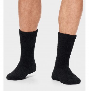 UGG Fincher Ultra Cozy Crew Ponozky Panske Čierne | SK-043SNOTJC