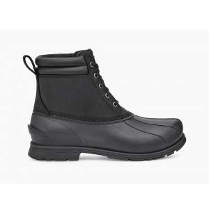 UGG Gatson Stredne Chukka Topanky Panske Čierne | SK-854WBCEOH
