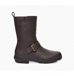 UGG Hapsburg Stredne Nepremokavé Topánky Damske Tmavo Káva | SK-584TRJDKA