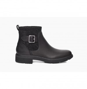 UGG Harrison Moto Clenkove Topanky Damske Čierne | SK-897GLYKER