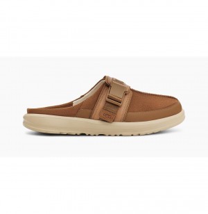 UGG Kick It Slapky Papuce Panske Hnede | SK-653RNWVIX