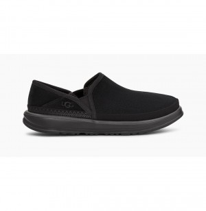 UGG Kick It Slip-On Papuce Panske Čierne | SK-981BAXZHE