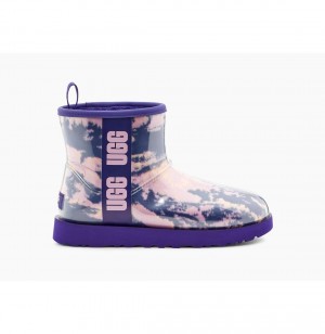 UGG Klasické Clear Mini Marble Nepremokavé Topánky Damske Nachový | SK-721OQZRVJ
