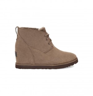 UGG Klasické Femme Snurovacie Topanky Damske Hnede | SK-834LJFWGA