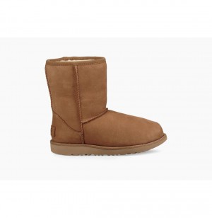 UGG Klasické II Weather Kratke Nepremokavé Topánky Detske Hnede | SK-962FOMNEG