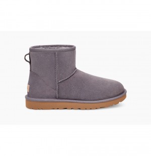 UGG Klasické Mini II Čižmy Z Ovčej Kože Damske Nachový | SK-357TYJFKR