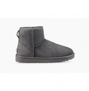 UGG Klasické Mini II Čižmy Z Ovčej Kože Damske Siva | SK-487ZVLQWK