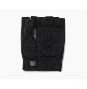 UGG Knit Flip Mitten Rukavice Panske Čierne | SK-465RJGAYF