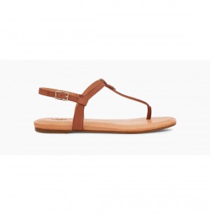 UGG Madeena Sandale Damske Hnede | SK-718DMZFQJ