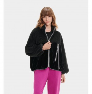 UGG Marlene Sherpa Bundy Damske Čierne | SK-628ZOFIXB