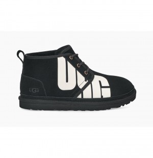UGG Neumel Chopd Chukka Topanky Panske Čierne | SK-763SFGBEO