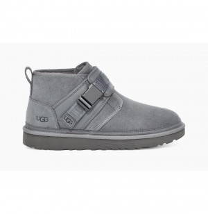 UGG Neumel Snapback Chukka Topanky Panske Tmavo Siva | SK-452QZJRFP