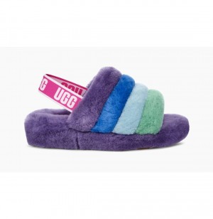 UGG Pride Fluff Yeah Slapky Papuce Panske Viacfarebný Nachový | SK-132BSXIAH