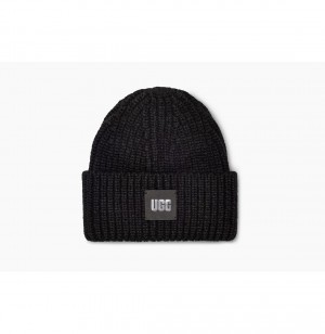 UGG Robustný Rib Ciapka Damske Čierne | SK-609FSYNJD