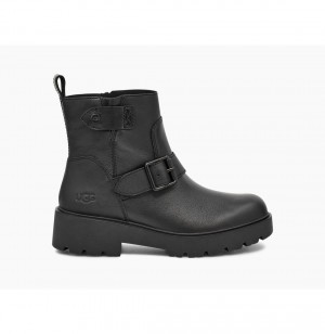 UGG Saoirse Kozene Clenkove Topanky Damske Čierne | SK-491QLFPVK