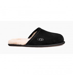 UGG Scuff Papuce Panske Čierne | SK-937EWFMPS