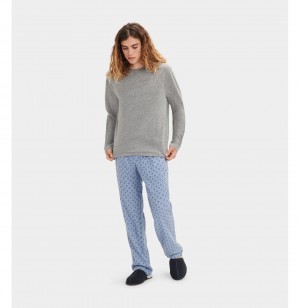 UGG Steiner Pajama Set with Gift Box Župan Panske Siva | SK-891OYJLEC