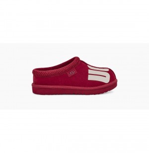UGG Tasman Chopd Papuce Detske Červené | SK-053AOLYZJ