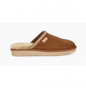 UGG Tasman Slip-On Papuce Panske Hnede | SK-057XTRIZH