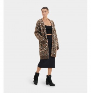 UGG Tomara Oversized Kardigan Damske Béžové | SK-705OXUPIA