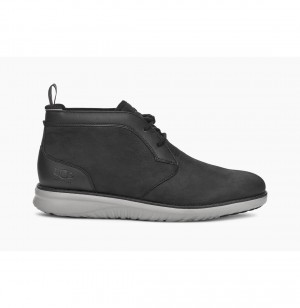 UGG Union Chukka Topanky Panske Čierne | SK-593FBAYSI