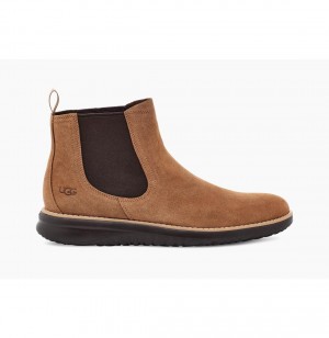 UGG Union Weather Chelsea Topanky Panske Hnede | SK-638XGAFCQ