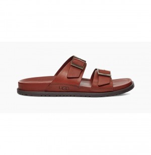 UGG Wainscott Prackou Slapky Panske Hnede | SK-861AURZEP