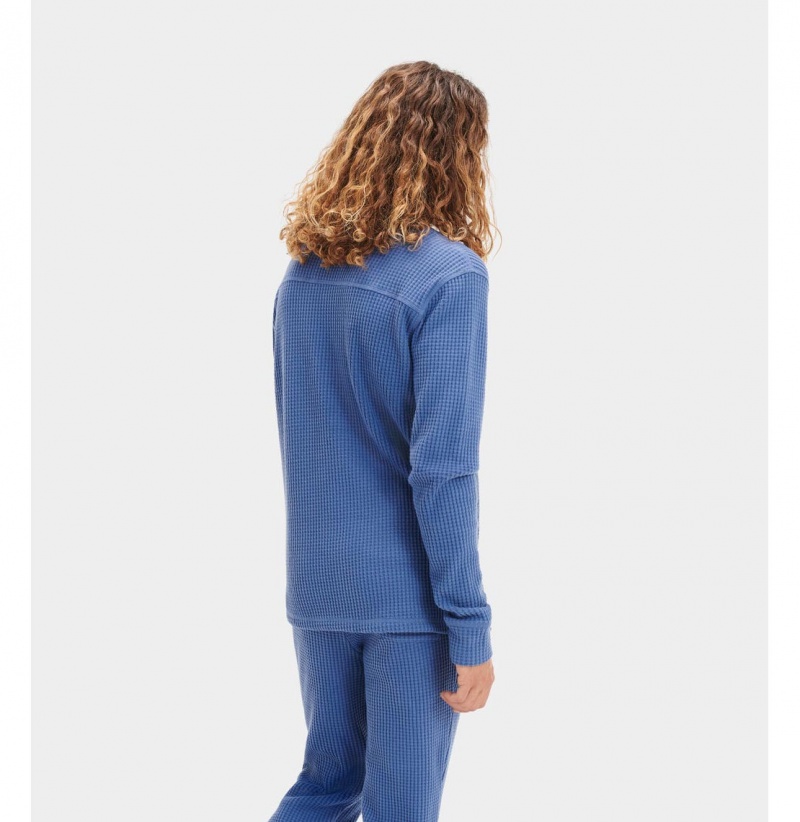 UGG Adam Thermal Mikina Panske Modre | SK-517CFHSLM