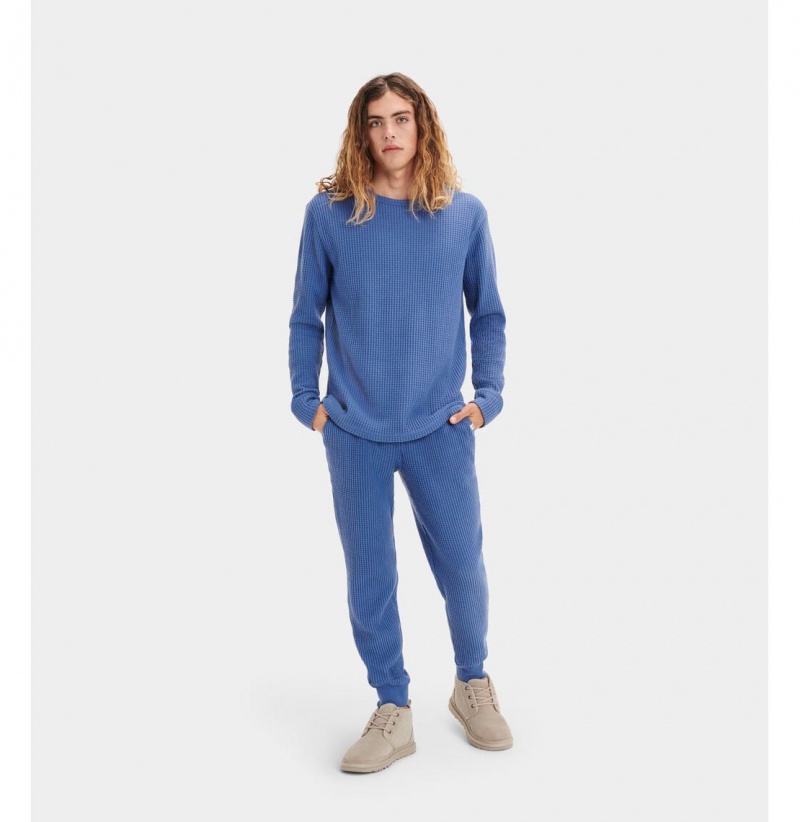 UGG Adam Thermal Mikina Panske Modre | SK-517CFHSLM