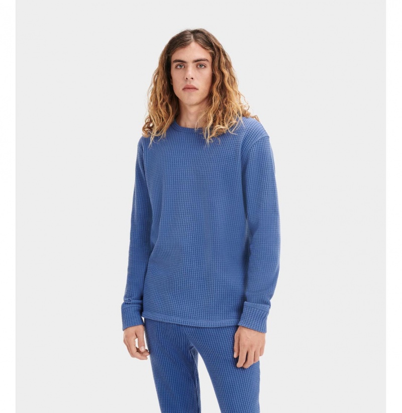 UGG Adam Thermal Mikina Panske Modre | SK-517CFHSLM