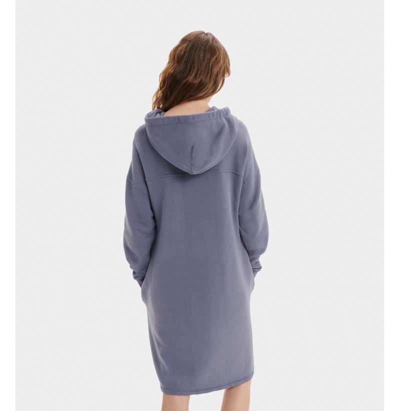 UGG Aderyn Hoodie Saty Damske Modre | SK-256IWTFGX