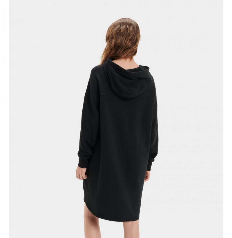 UGG Aderyn Hoodie Saty Damske Čierne | SK-896JZYCFK