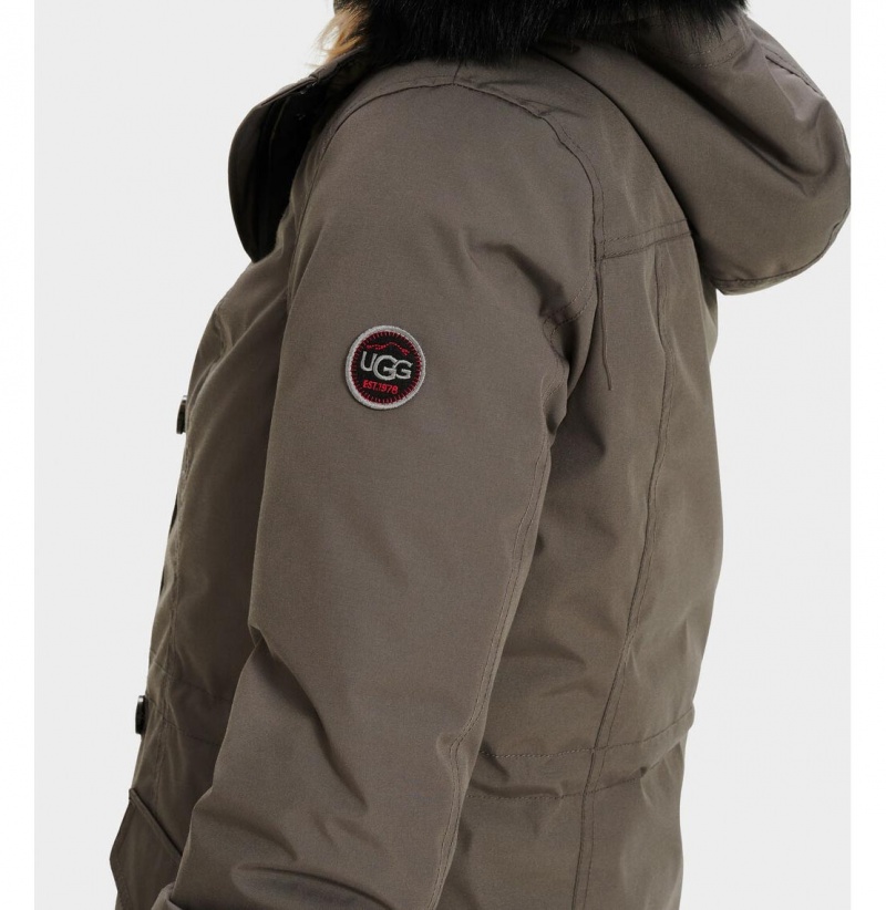 UGG Adirondack Bundy Parka Damske Tmavo Siva | SK-039WVOYJD