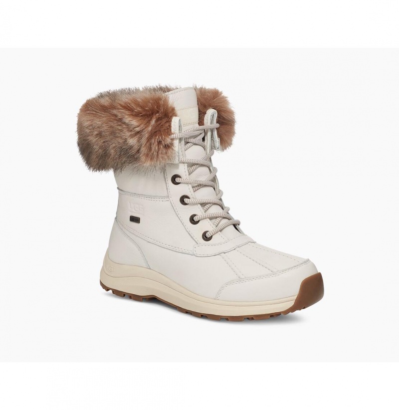 UGG Adirondack III Tipped Snehule Damske Biele | SK-869TLQWHD
