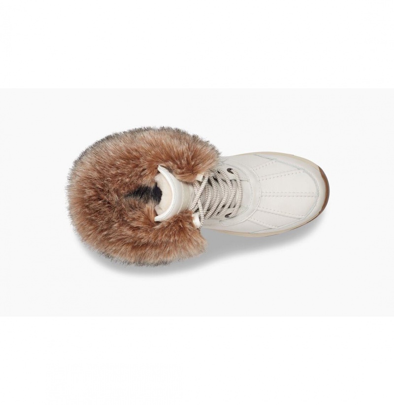 UGG Adirondack III Tipped Snehule Damske Biele | SK-869TLQWHD
