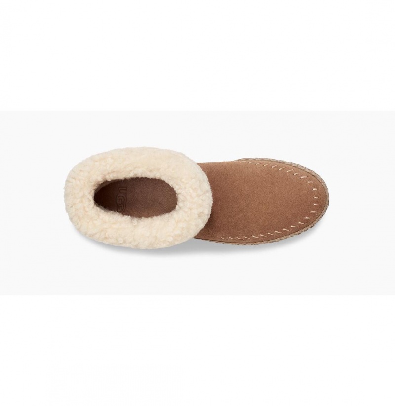 UGG Ailish Mokasiny Damske Hnede | SK-047JBONIK