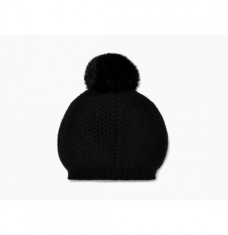 UGG Aislinn Honeycomb Knit Pom Klobuky Damske Čierne | SK-314UCOXRJ